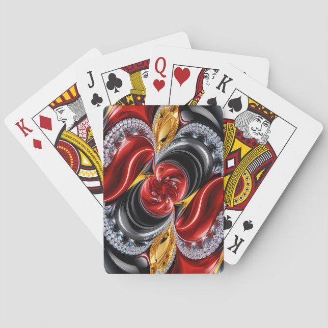 Playing Cards with German Colours (Back)
