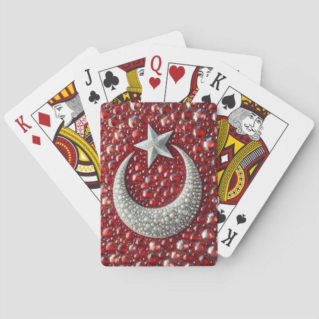 Playing Cards with Turkish Colours (Back)