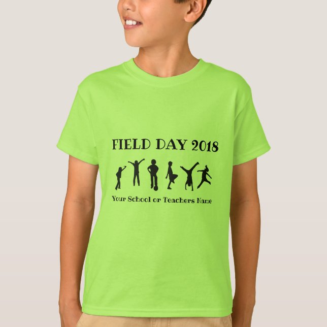 Playing Children Field Day T-shirt (Front)