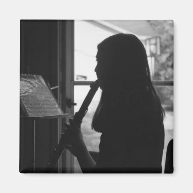 Playing Clarinet by Light Magnet (Front)