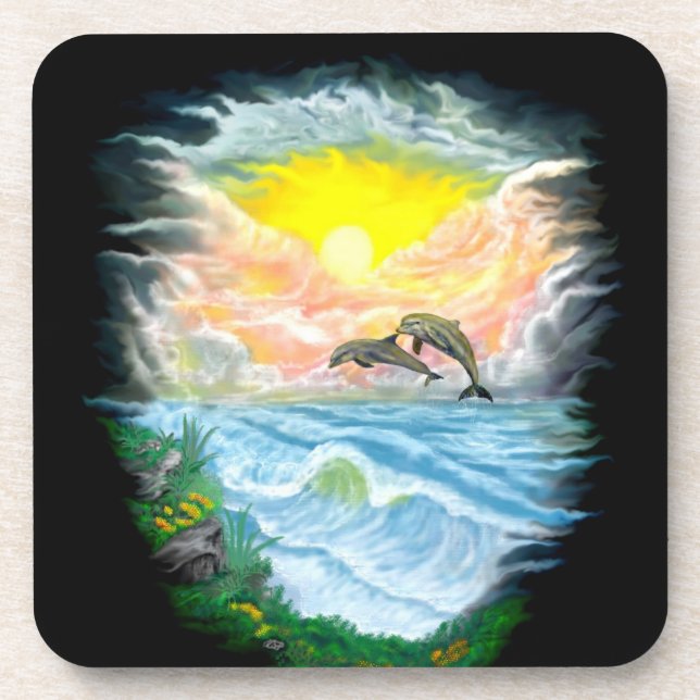 Playing Dolphins in the Sunshine Coaster (Front)
