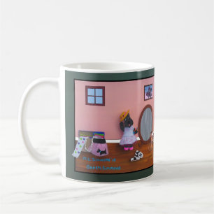 PLAYING DRESS UP COFFEE MUG