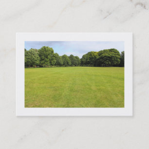 Playing Field (Bordered) Business Card