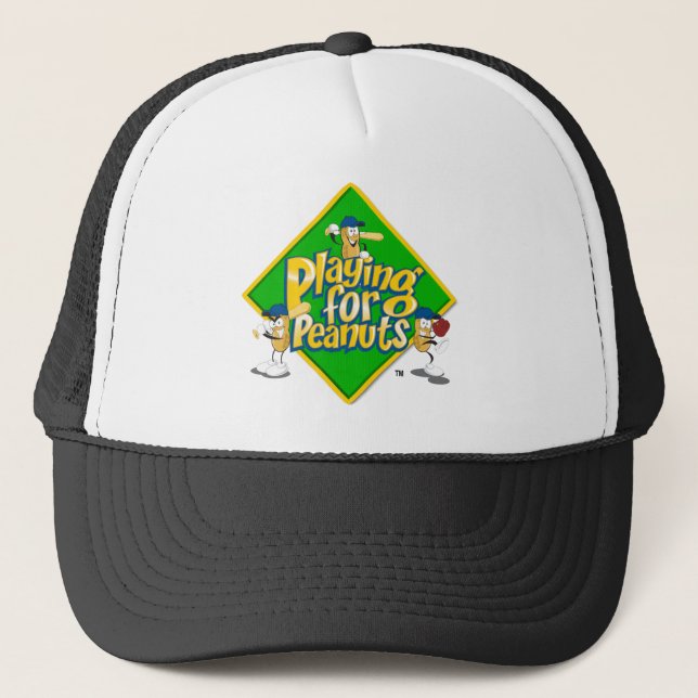 Playing for Peanuts Trucker Hat (Front)