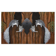 Playing Grey Squirrels