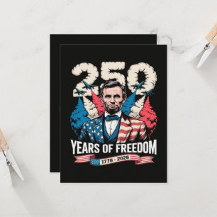  Playing Guitar 250 Years Invitation