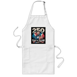Playing Guitar 250 Years Long Apron