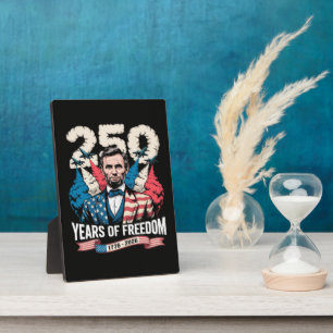  Playing Guitar 250 Years Plaque