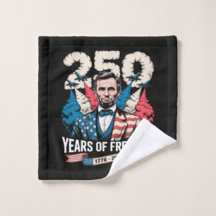 Playing Guitar 250 Years Wash Cloth
