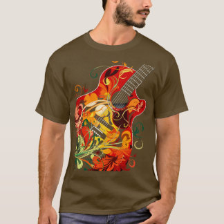 Playing Guitar Guitarist Music Life Funny T-Shirt