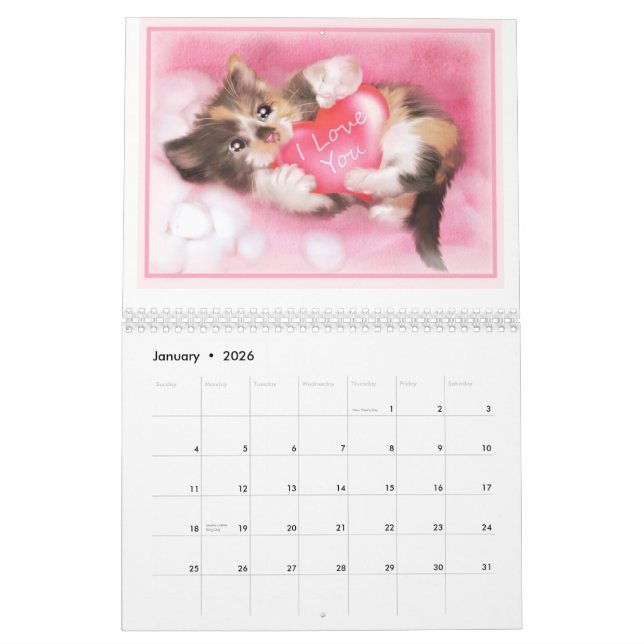 Playing in the daisies, 2011 Cuties Calendar (Jan 2026)