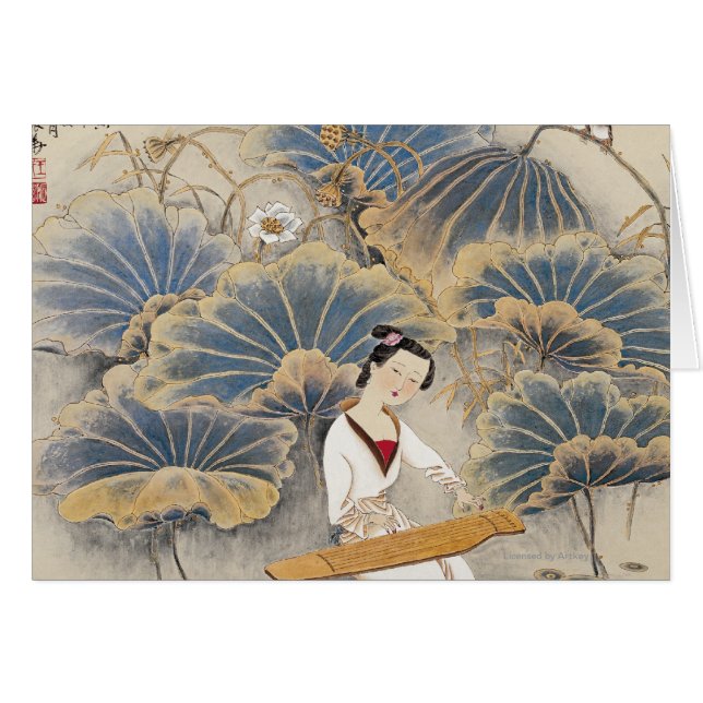 Playing Music by Lotus Pond (Front Horizontal)