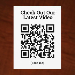 Playing Our Song - QR Code Design Postcard