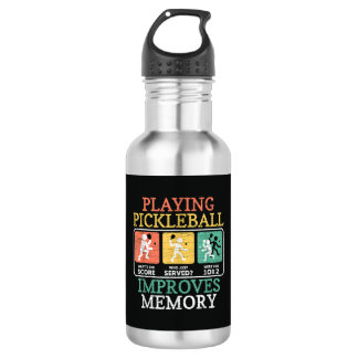 Playing Pickleball Improves Memory 532 Ml Water Bottle