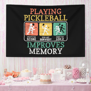 Playing Pickleball Improves Memory  Banner