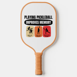Playing Pickleball Improves Memory Paddle
