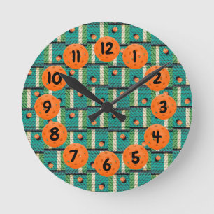 Playing Pickleball 'Til the Streetlights Come On R Round Clock