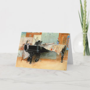 Playing Scales 1898 Card