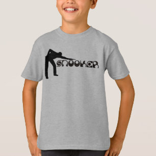 PLAYING SNOOKER modern font + your ideas T-Shirt