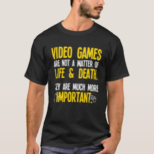 Playing Video Games  PC Console Gamer Geek  1 T-Shirt