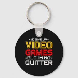 Playing Video Games - Video Gamer Meme - Funny Vid Key Ring