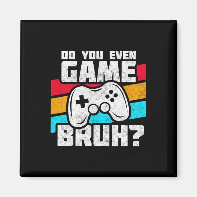 Playing Video Games - Video Gamer Meme - Funny Vid Magnet (Front)