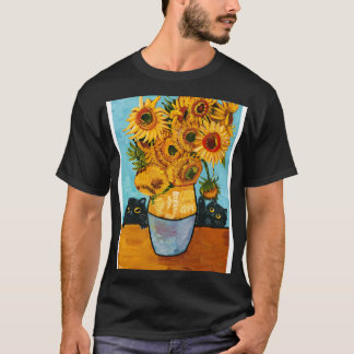 Playing With Sunflowers T-Shirt