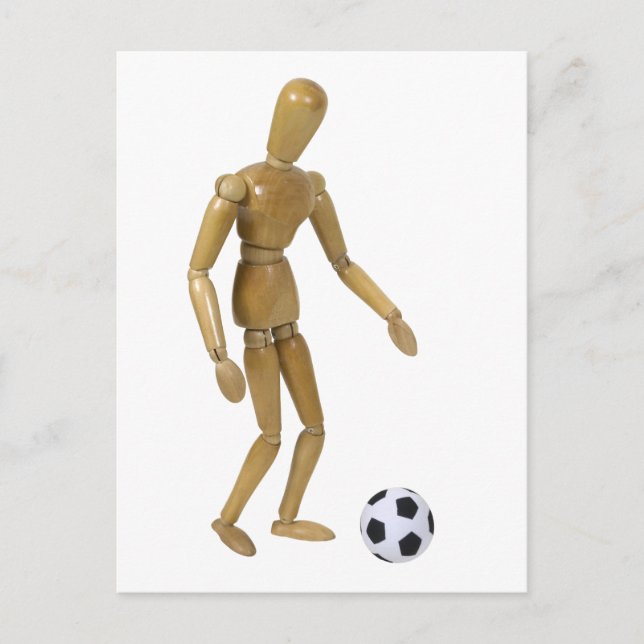 PlayingSoccer112709 copy Postcard (Front)