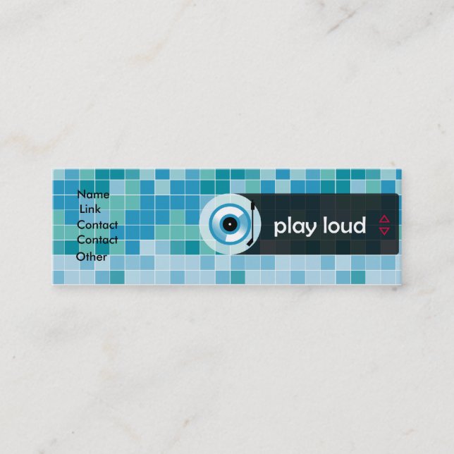 PlayLoud Profile Card (Front)