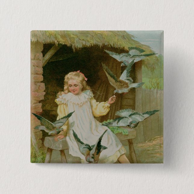 Playmates 15 Cm Square Badge (Front)