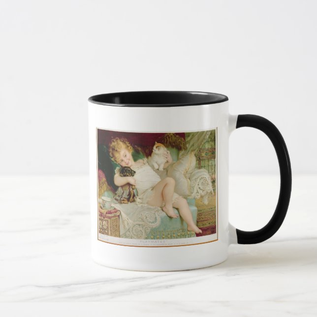 Playmates, from the Pears Annual, 1903 Mug (Right)