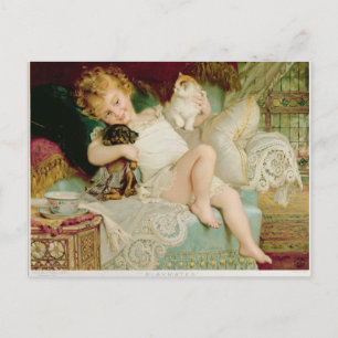 Playmates, from the Pears Annual, 1903 Postcard