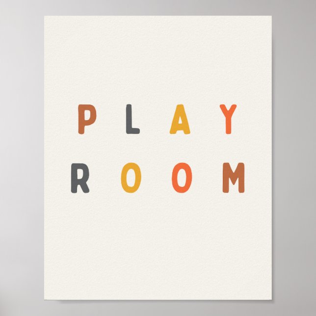 playroom Poster & Prints (Front)
