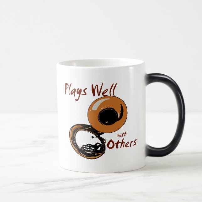 Plays Well/ Tuba Magic Mug (Right)