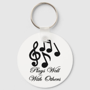 plays well with others key ring