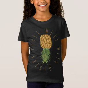 Plays Well With Others Upside Down Pineapple Hawai T-Shirt
