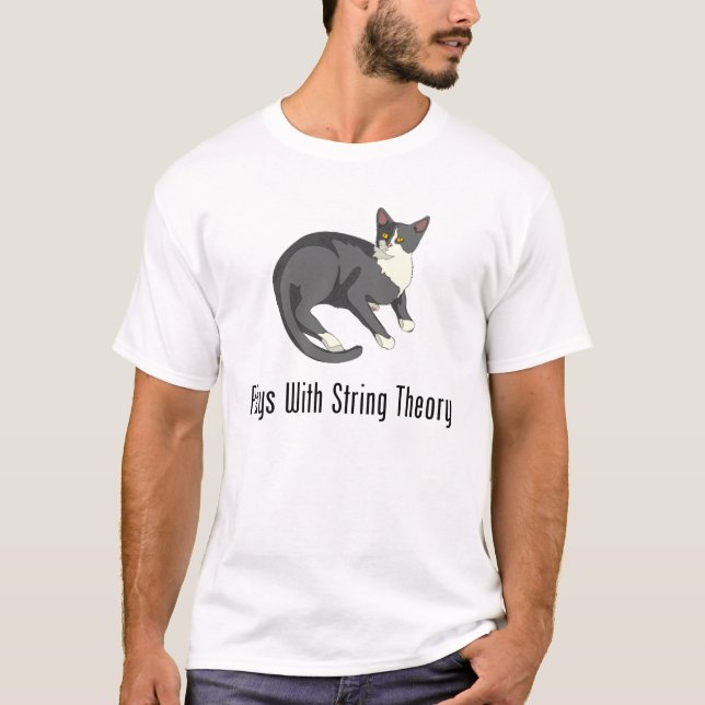 Plays With String Theory T-Shirt (Front)