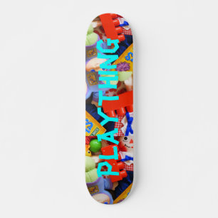 Plaything Toy Pattern Kids Mini Skateboard