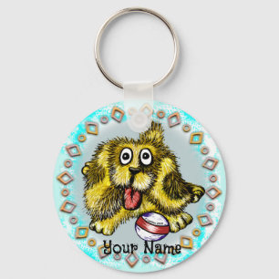 Playtime Dog Key Ring