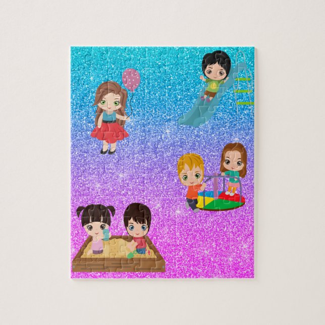 "PLAYTIME" KIDS   JIGSAW PUZZLE (Vertical)