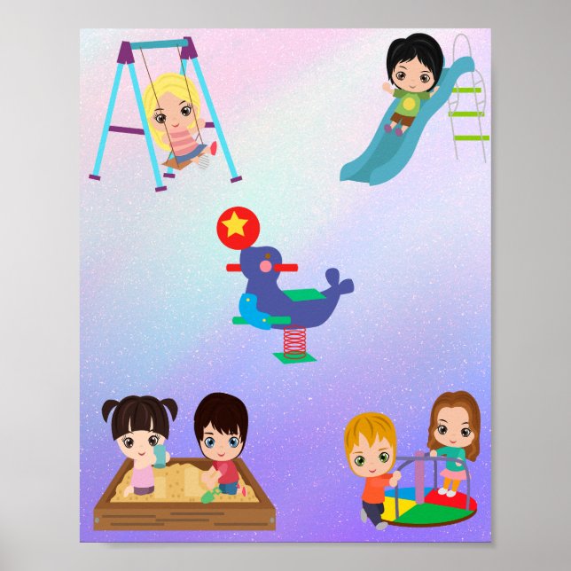 PLAYTIME KIDS  POSTER (Front)