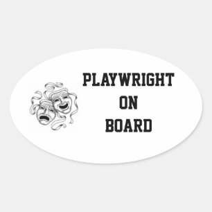 Playwright On Board Sticker