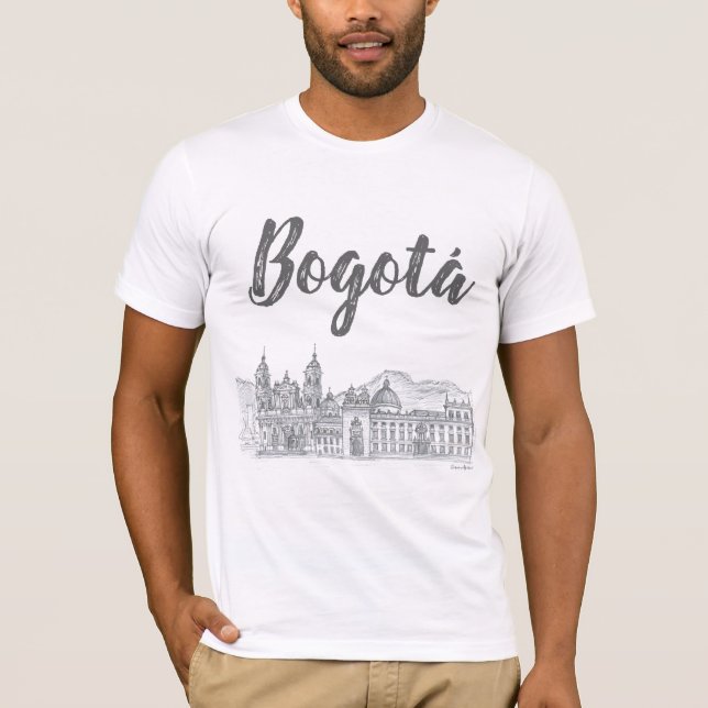 Plaza Bolívar, Bogotá, Colombia T-Shirt (Front)
