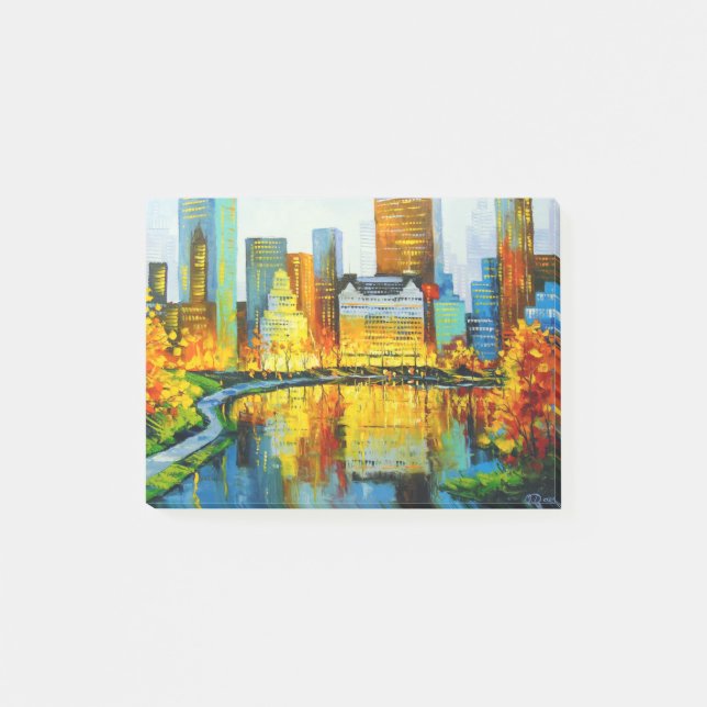 Plaza Central Park Hotel in New York Post-it Notes (Front)