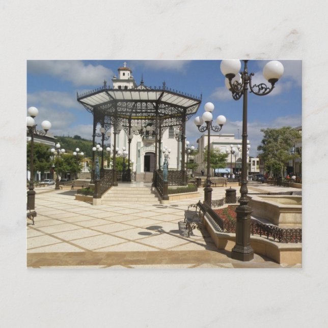 Plaza de Barraquitas Postcard (Front)