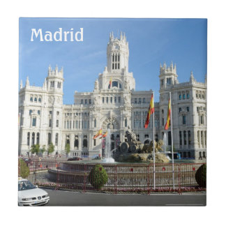 Plaza de Cibeles, Madrid Tile