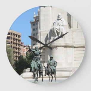 Plaza de España, Madrid Wall Clock
