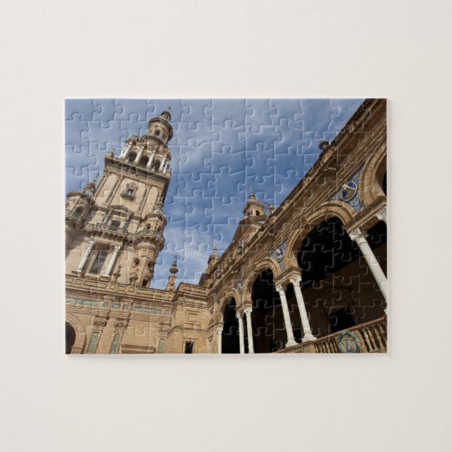 Plaza de Espana, Seville, Andalusia, Spain Jigsaw Puzzle (Horizontal)