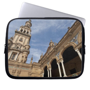 Plaza de Espana, Seville, Andalusia, Spain Laptop Sleeve