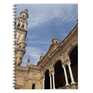 Plaza de Espana, Seville, Andalusia, Spain Spiral Notebook